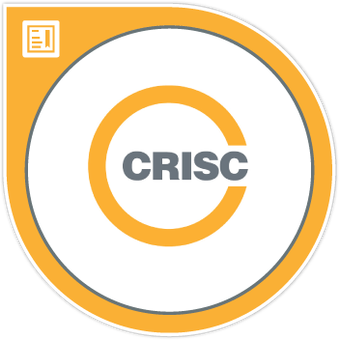 ISACA Certified in Risk and Information Systems Control certification badge.