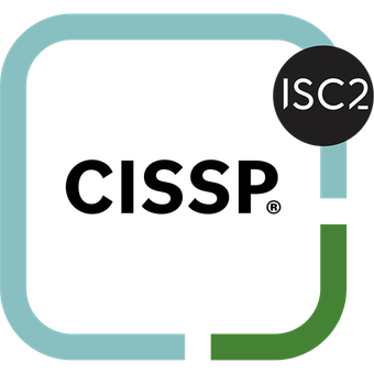 ISC2 Certified Information Systems Security Professional certification badge.