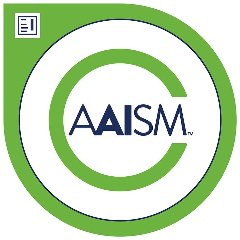 ISACA Advanced in AI Security Management certification badge.