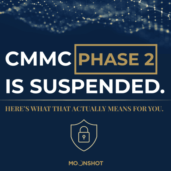 CMMC Phase 2 is suspended